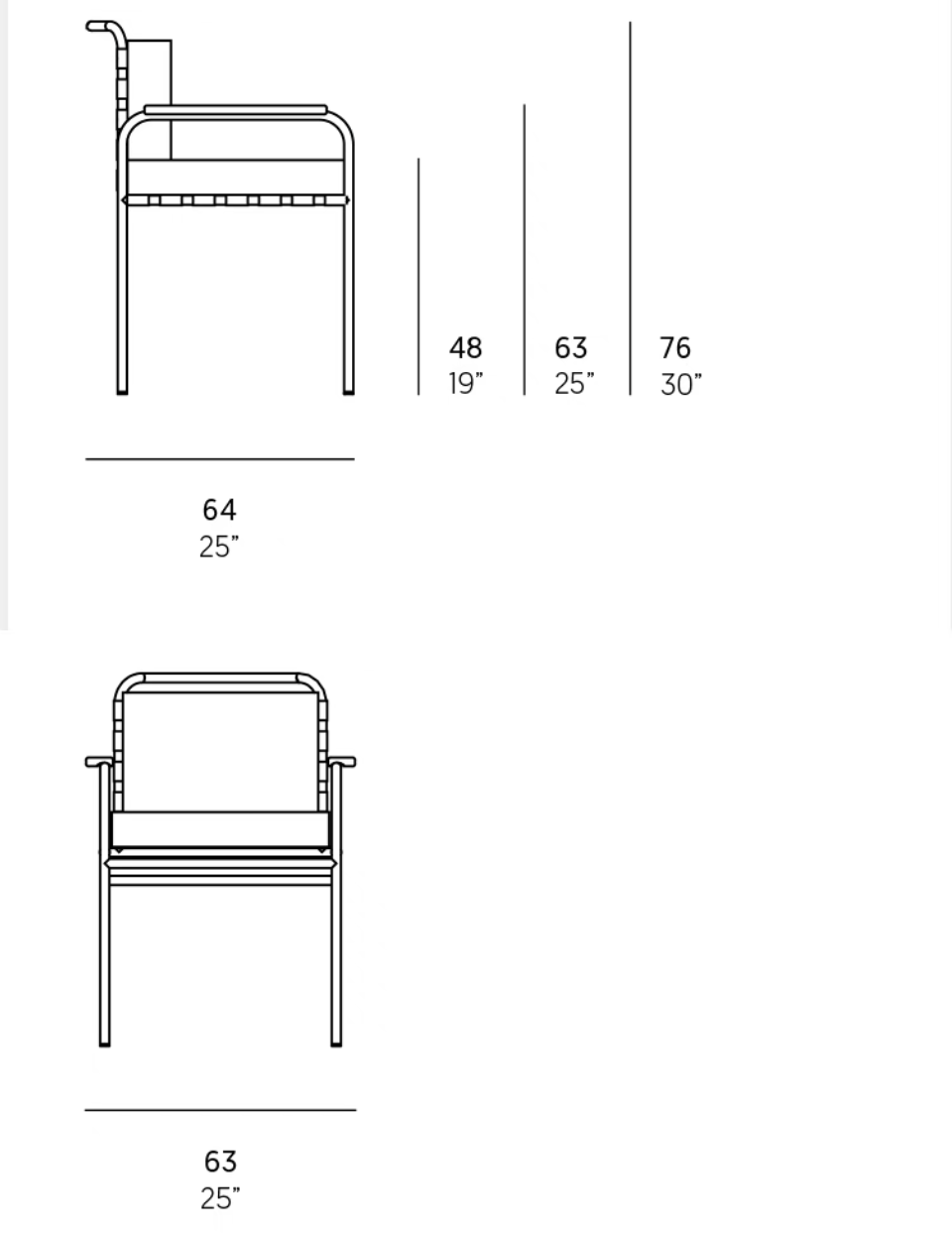 Luxury Morden Wooden Garden Terrace 6-Seater Dinning Table & Chairs set