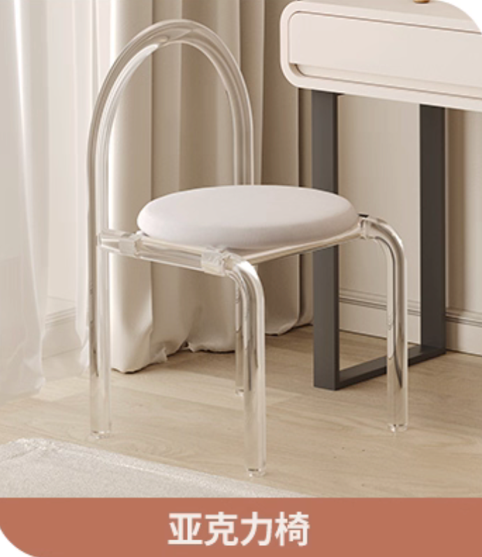 Solid wood Morden Dressing Tables with Chair