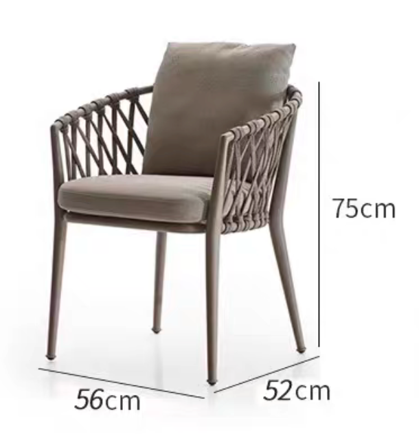 Teak Wood 6-Seater Garden Dining Set