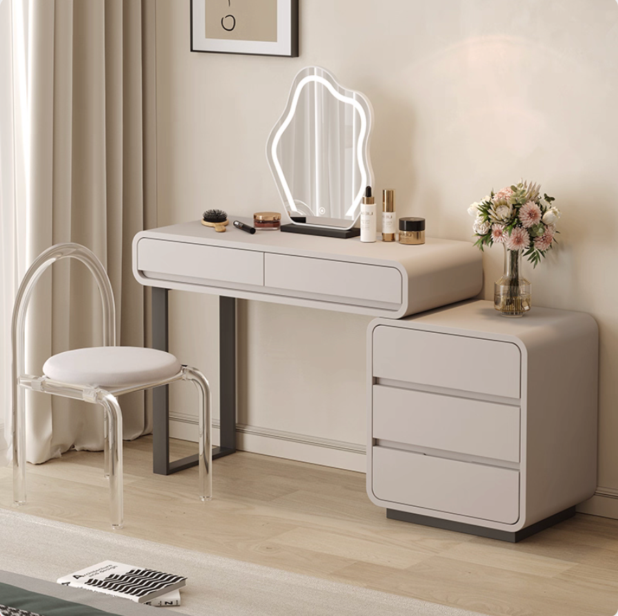 Solid wood Morden Dressing Tables with Chair