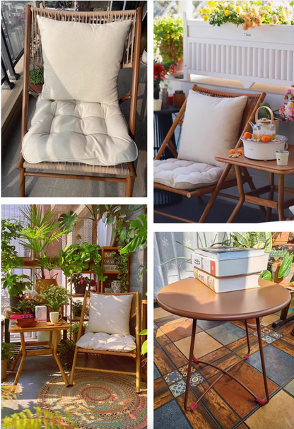 Outdoor Garden Bistro Foldable - Table & Chairs set