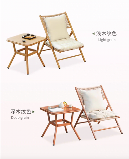 Outdoor Garden Bistro Foldable - Table & Chairs set