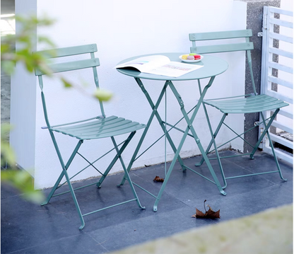 Metal Garden Foldable Table & Chairs set