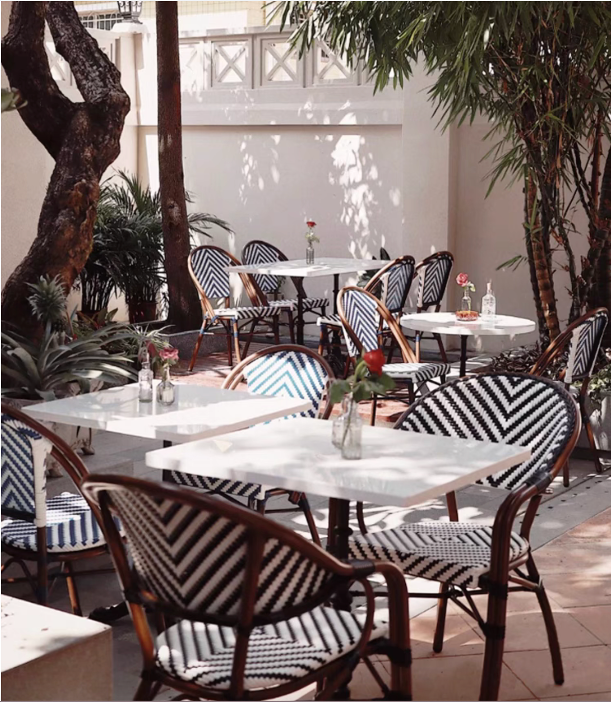 French Style Outdoor Table & Chairs set (Multiple Colour Choose)