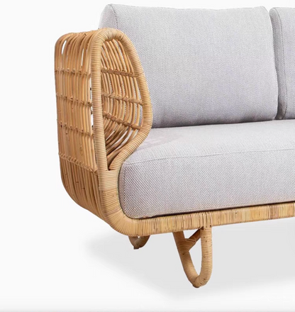 Ourdoor Rattan Wave Sofa for Garden or Terrace Sofa set
