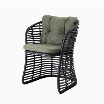 Luxury Morden Garden Rattan Chair with cushions