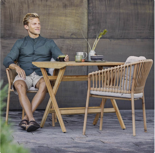 Luxury Garden Foldable Table-Teak Wood