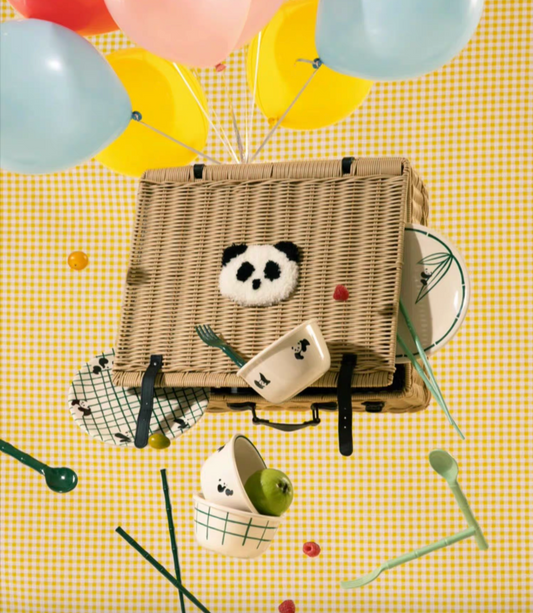 Panda Picnic Basket Hamper - 4 person