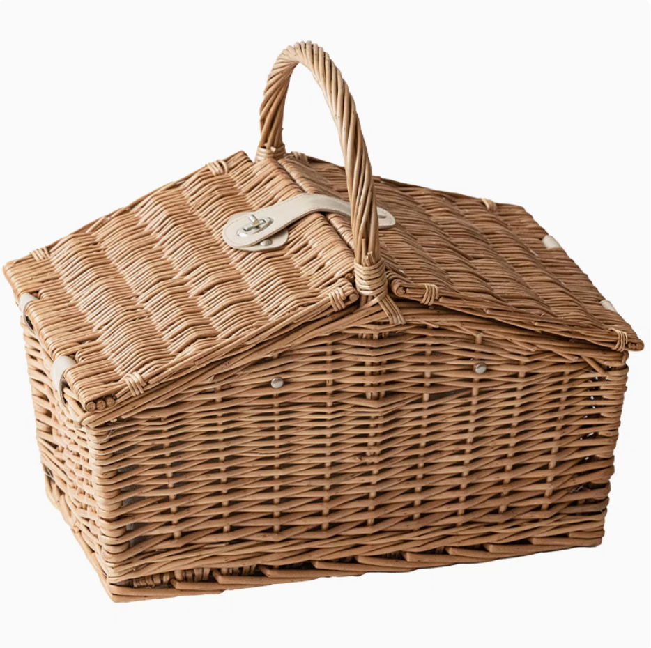 SS Picnic Basket Hamper - 2 person