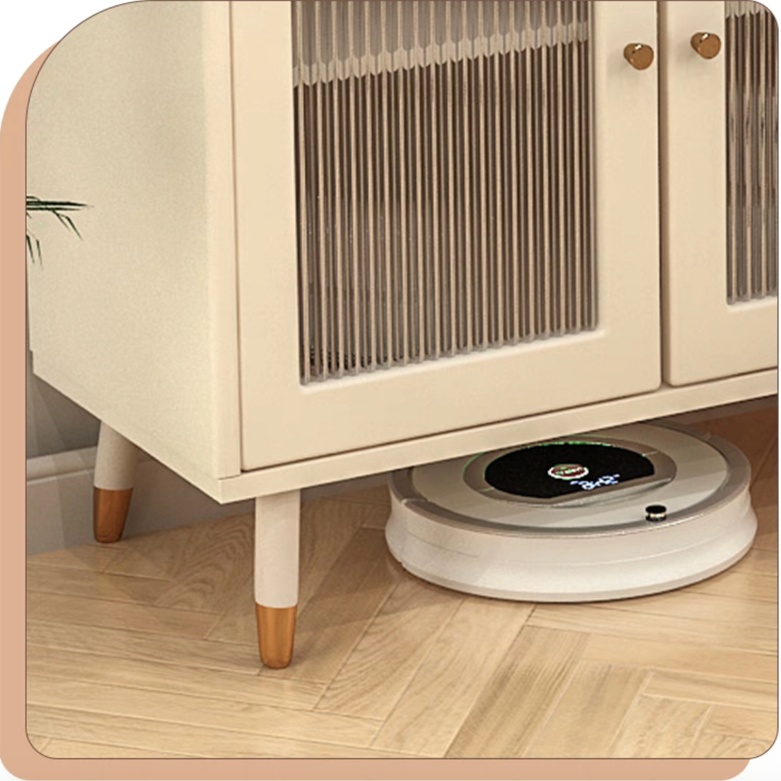 RS Hard Wood Storage Cabinet - Two Colour