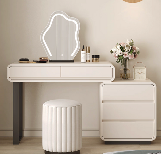 Solid wood Morden Dressing Tables with Chair