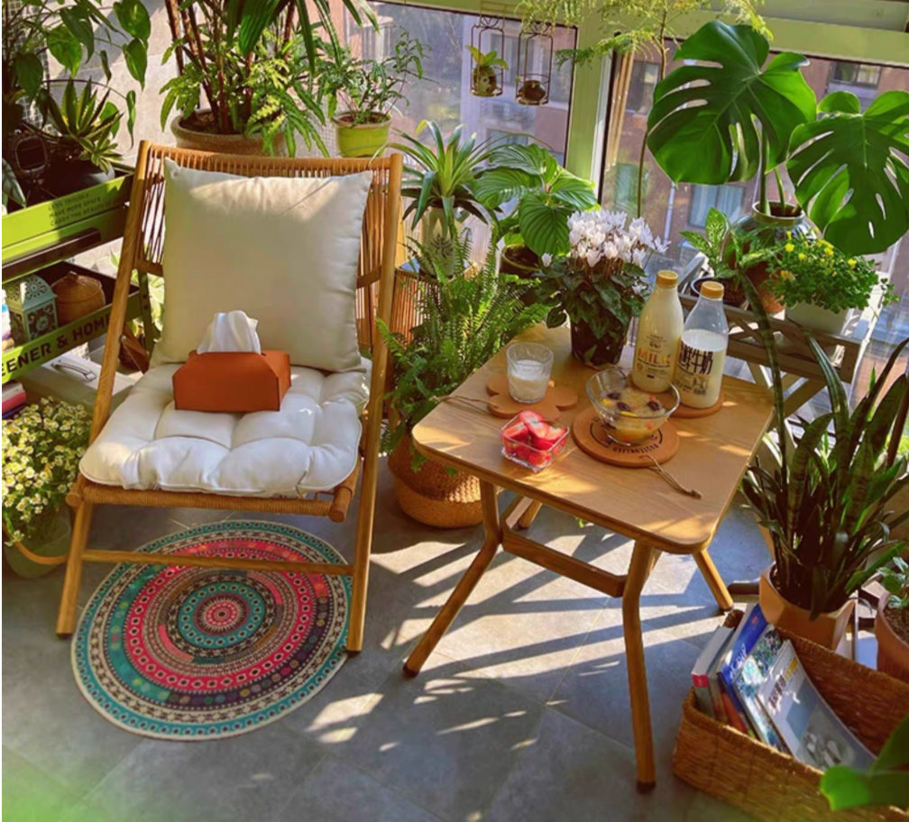 Outdoor Garden Bistro Foldable - Table & Chairs set
