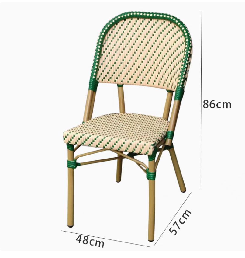 French Style Outdoor Table & Chairs set (Multiple Colour Choose)