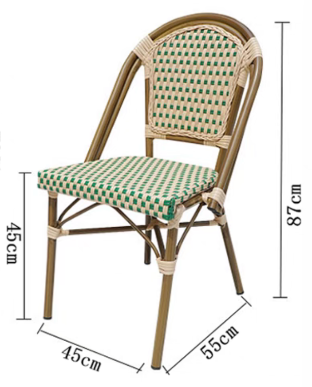 French Style Outdoor Table & Chairs set (Multiple Colour Choose)
