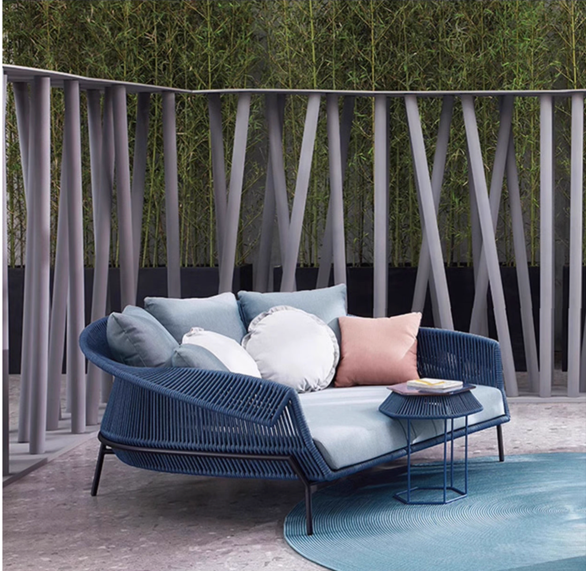 Colourful Life Outdoor 3-Seaters Sofa Bed