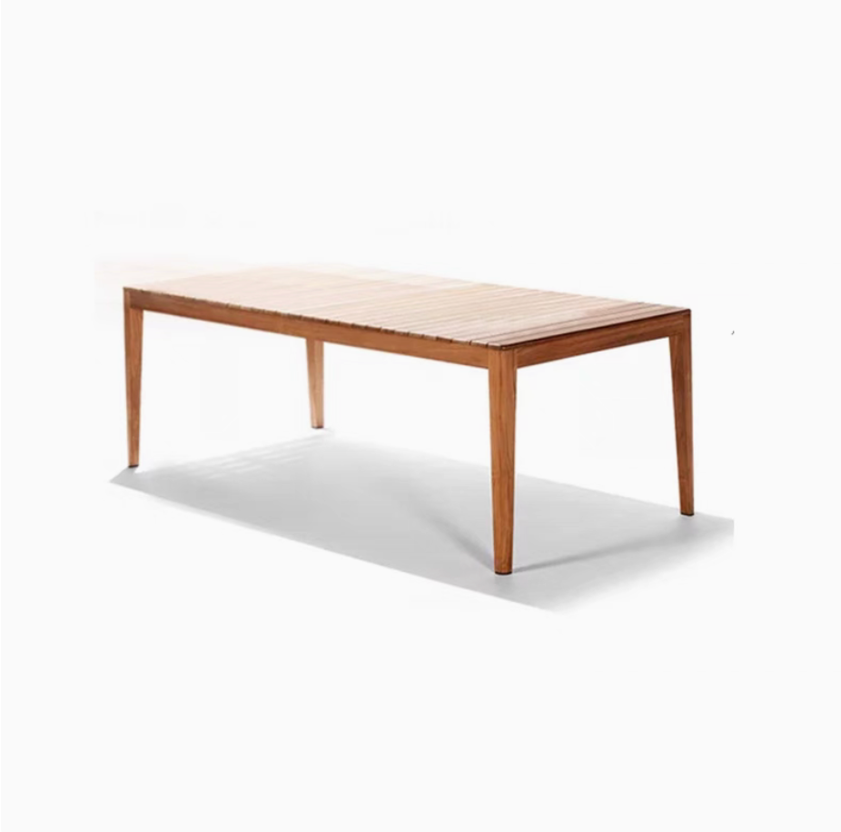 Luxury Garden Teak Wood Dining Table (Two Size)