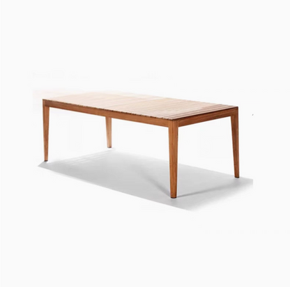 Luxury Garden Teak Wood Dining Table (Two Size)