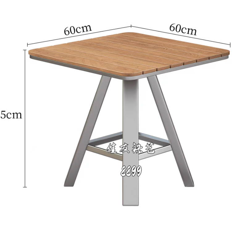 Industry Style - Outdoor Metal Tabl