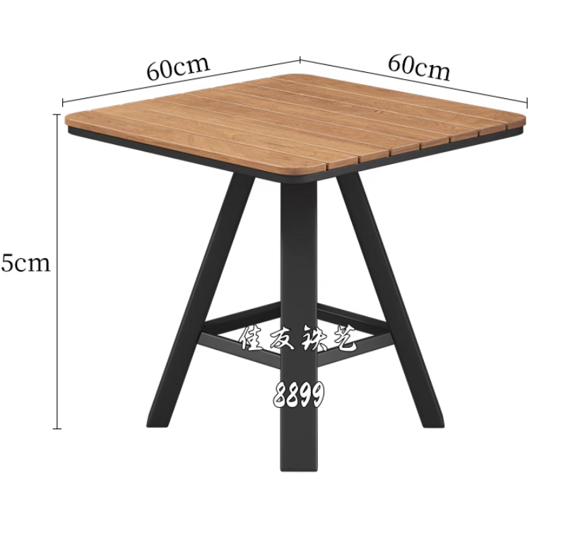 Industry Style - Outdoor Metal Tabl