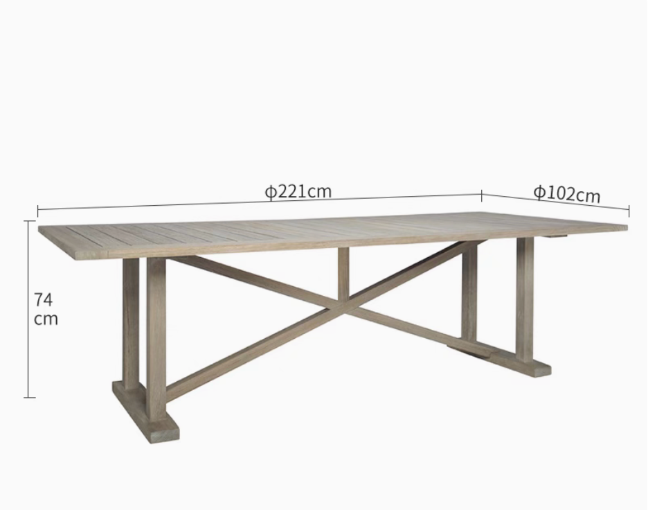 Classic Garden Teak Table