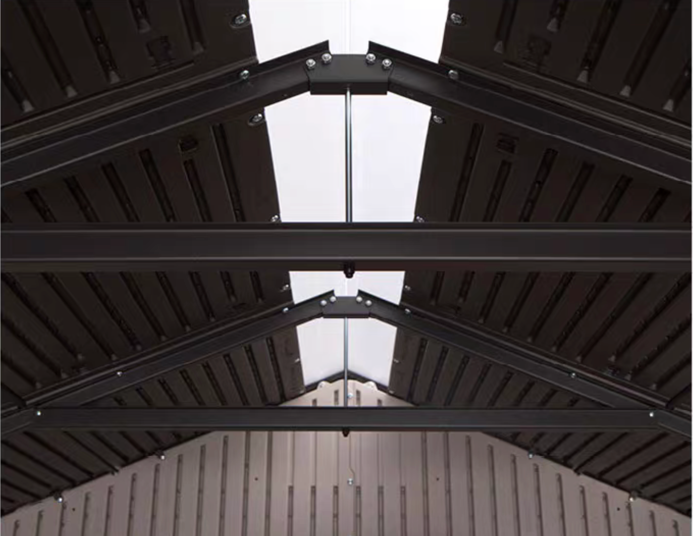 Lifetime Outdoor Storage Tool Shed with Steel-Reinforced Construction