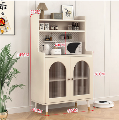 RS Hard Wood Storage Cabinet - Two Colour