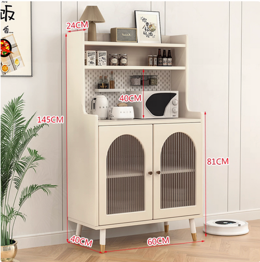 RS Hard Wood Storage Cabinet - Two Colour
