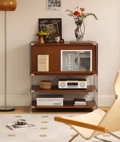SJLMZ Pine Wood Sideboard for Books